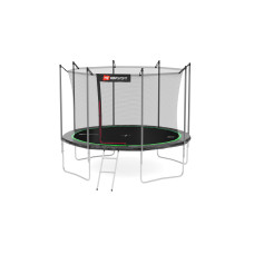 Батут Hop-Sport 10FT 305 см 4 ноги green з внутрішньою сіткою